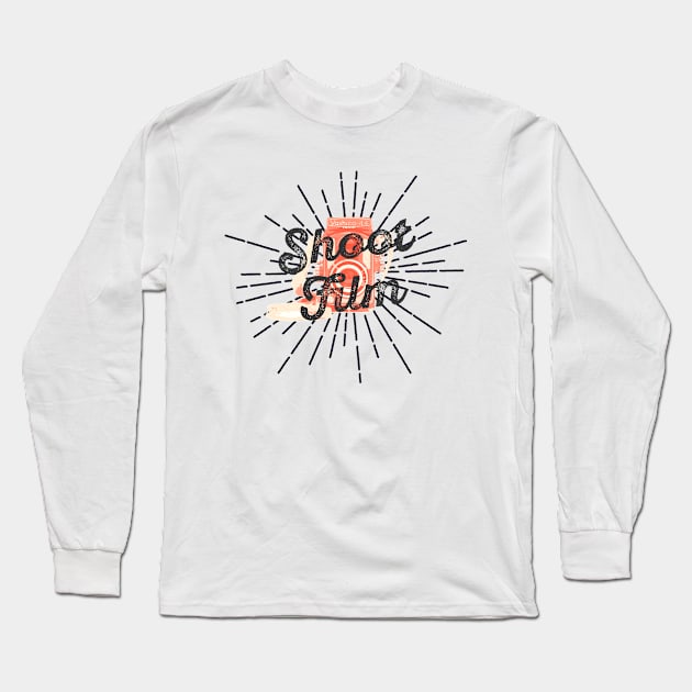 Shoot Film Long Sleeve T-Shirt by loathingwanderer